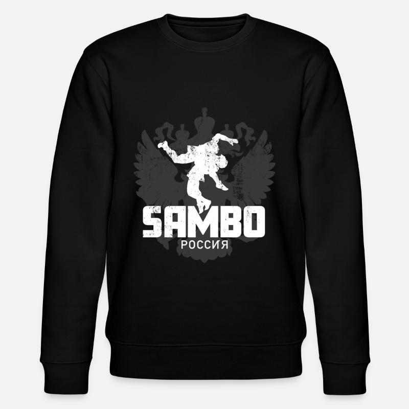 Sambo Russia - Stanley/Stella CHANGER Unisex Organic Sweatshirt - black