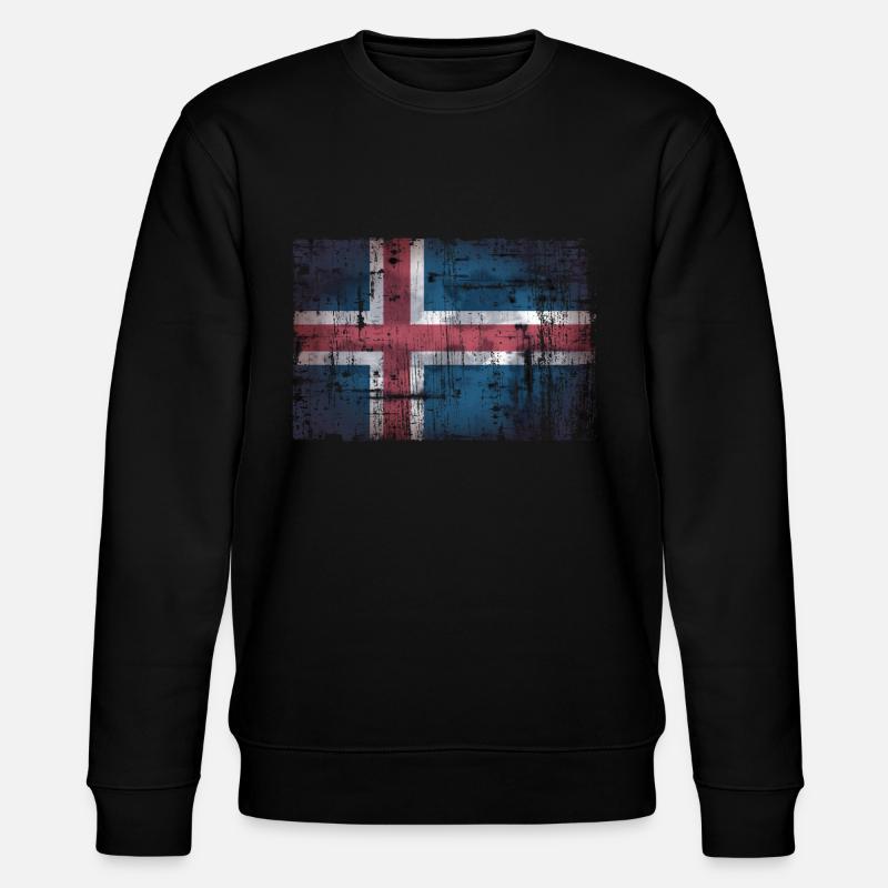 Islande - Sweat bio CHANGER Stanley/Stella Unisexe - noir