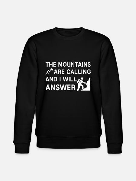 Alpinisme - Sweat bio CHANGER Stanley/Stella Unisexe - noir