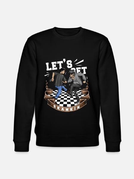 Ska Genre Of Jamaican Music Jazz Lovers - Stanley/Stella CHANGER Unisex Organic Sweatshirt - black