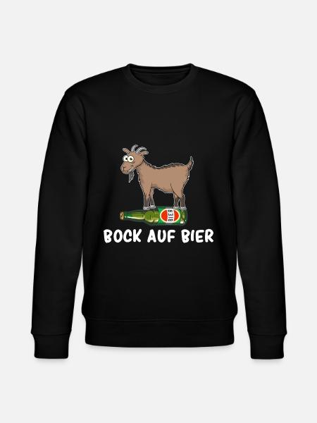 Bock auf Bier - Stanley/Stella Unisex Bio-Sweatshirt CHANGER - Schwarz