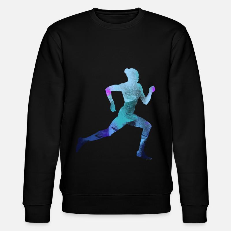 La sprinteuse - Sweat bio CHANGER Stanley/Stella Unisexe - noir