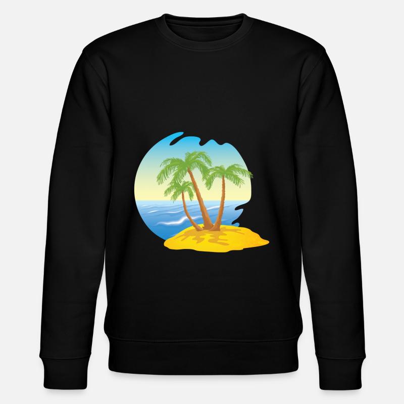 Insel - Stanley/Stella Unisex Bio-Sweatshirt CHANGER  - Schwarz