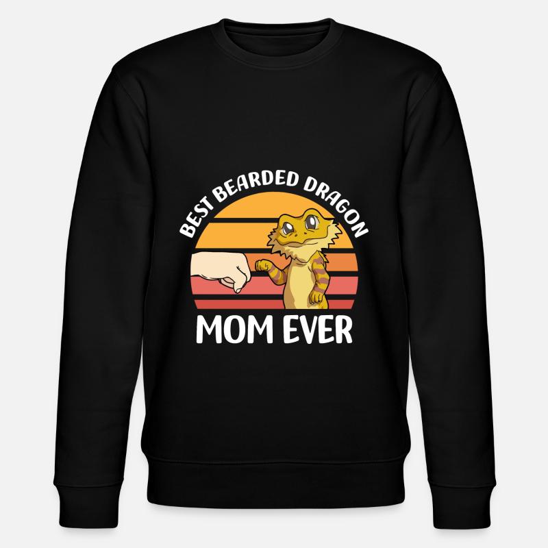 Bearded Dragons - Stanley/Stella CHANGER Unisex Organic Sweatshirt - black