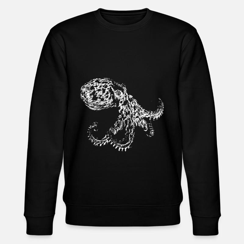 Poulpe - Sweat bio CHANGER Stanley/Stella Unisexe - noir