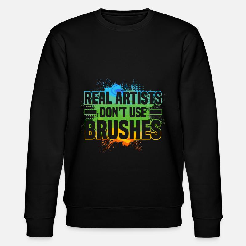 Acrylgießen - Stanley/Stella Unisex Bio-Sweatshirt CHANGER  - Schwarz