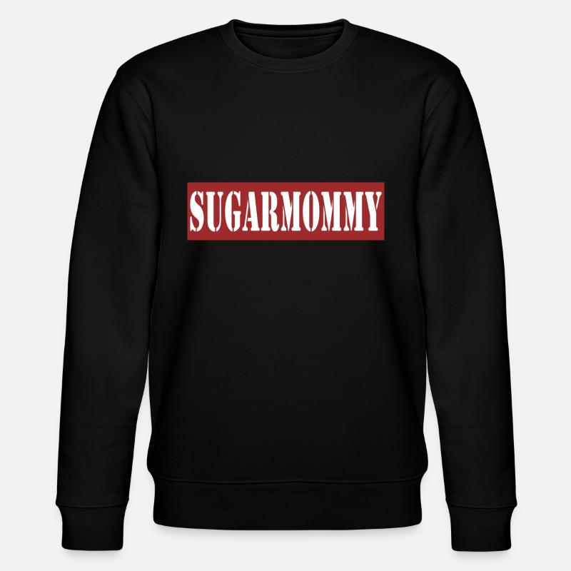 SUGARMOMMY - Stanley/Stella Unisex Bio-Sweatshirt CHANGER  - Schwarz