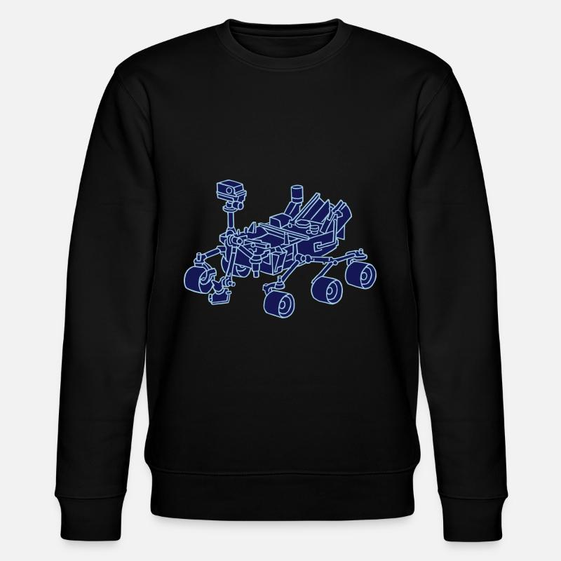 Curiosity Marsrover 2 - Stanley/Stella Unisex Bio-Sweatshirt CHANGER  - Schwarz