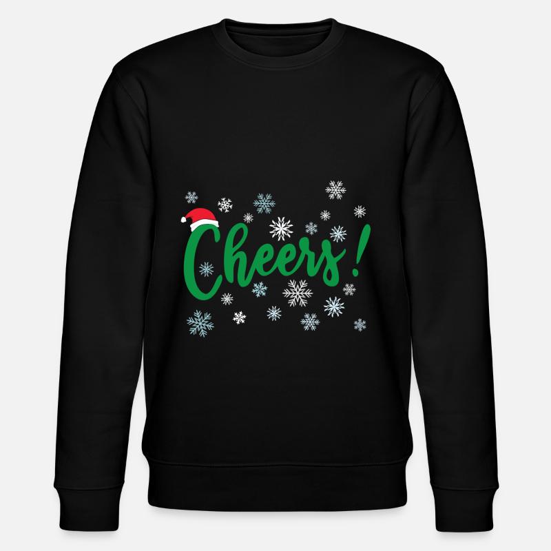 Bravo Joyeux Noël Cheer - Sweat bio CHANGER Stanley/Stella Unisexe - noir