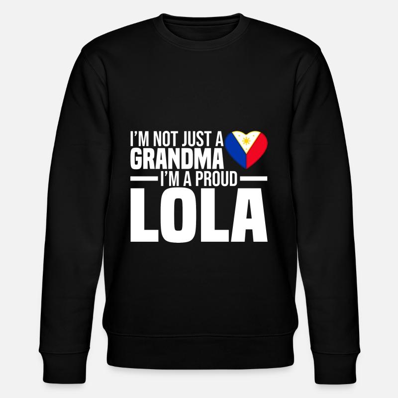 Filipina - Stanley/Stella Unisex Bio-Sweatshirt CHANGER  - Schwarz