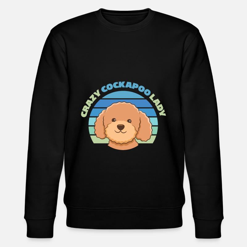 Cockapoo - Stanley/Stella CHANGER Unisex Organic Sweatshirt - black