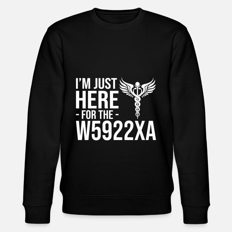 Medizinischer Kodierer - Stanley/Stella Unisex Bio-Sweatshirt CHANGER  - Schwarz