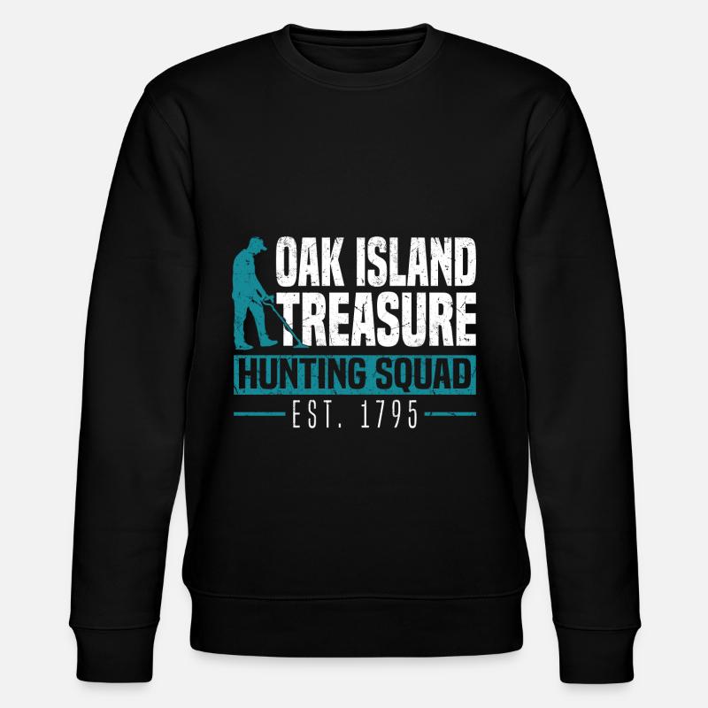 Oak Island - Stanley/Stella Unisex Bio-Sweatshirt CHANGER  - Schwarz