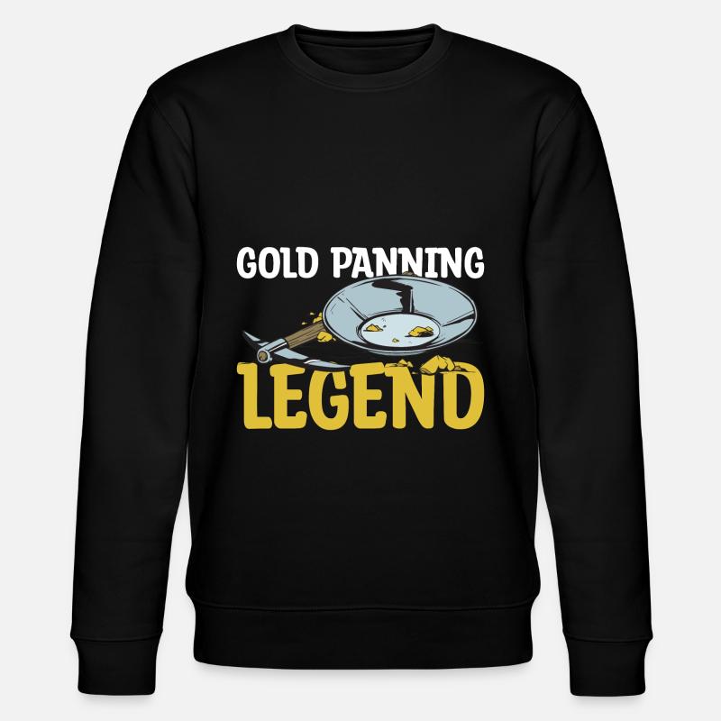 Cadeau Gold Panning Legend - Sweat bio CHANGER Stanley/Stella Unisexe - noir