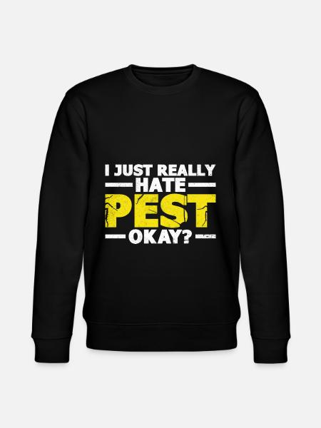 Schädlingsbekämpfung Beruf | Kammerjäger Geschenke - Stanley/Stella Unisex Bio-Sweatshirt CHANGER - Schwarz