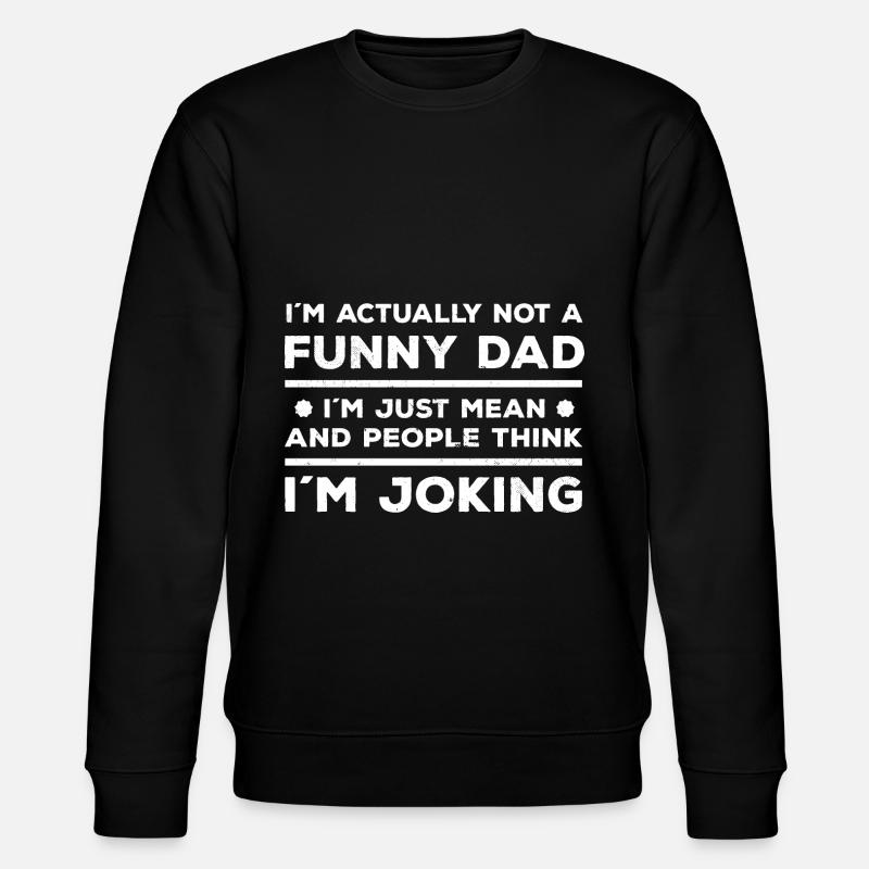 Idée cadeau pour papa - Sweat bio CHANGER Stanley/Stella Unisexe - noir