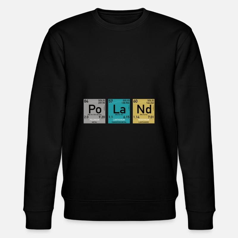 Nerd Elements Poland funy - Sweat bio CHANGER Stanley/Stella Unisexe - noir