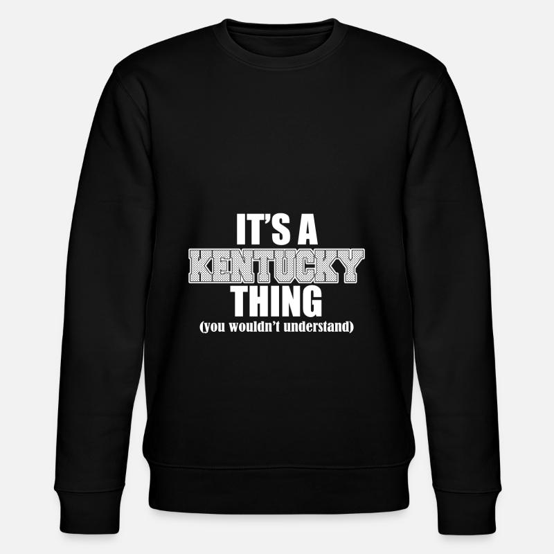 C'EST UN KENTUCKY - Sweat bio CHANGER Stanley/Stella Unisexe - noir