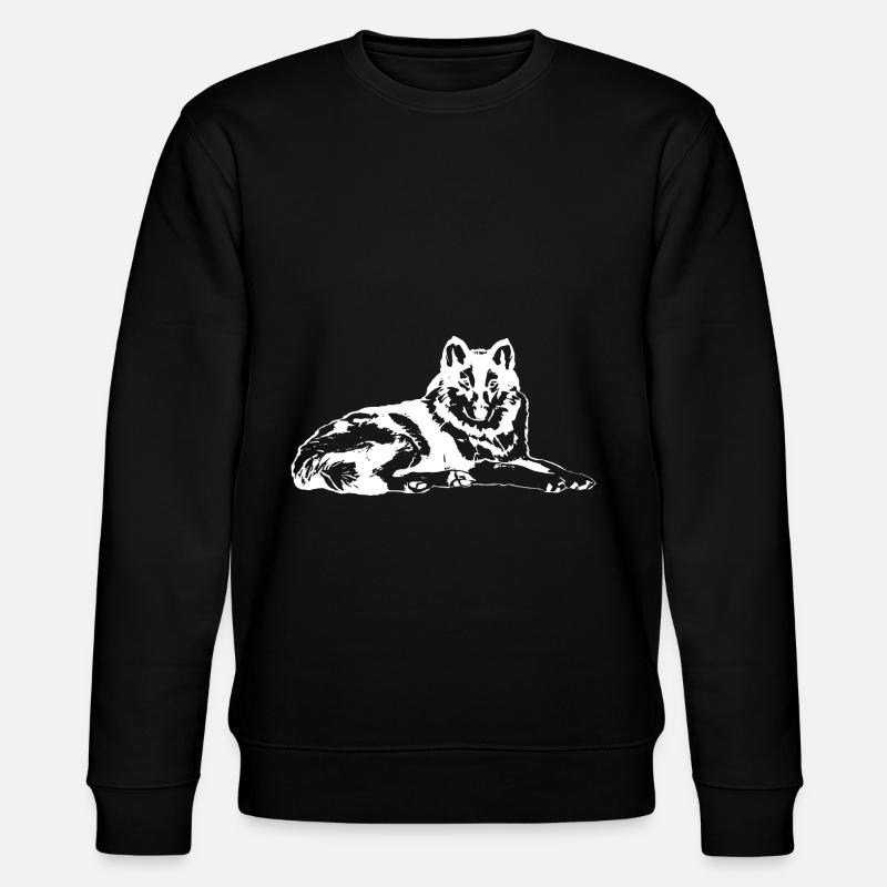 Loup - Sweat bio CHANGER Stanley/Stella Unisexe - noir