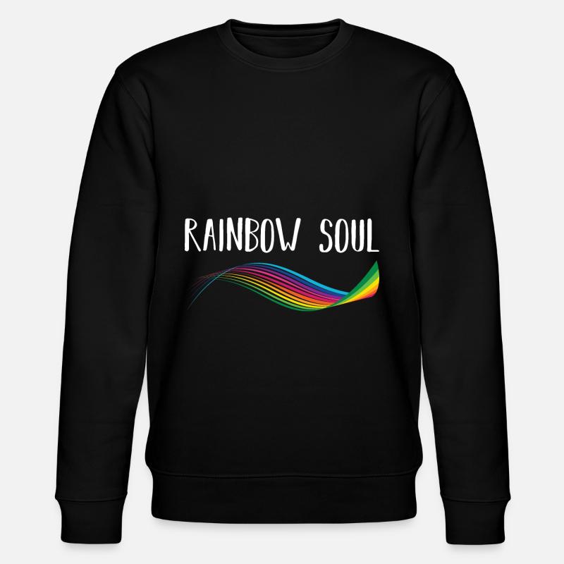 Rainbow soul LGBTQ Gift - Sweat bio CHANGER Stanley/Stella Unisexe - noir