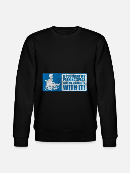 Disability Handicap - Sweat bio CHANGER Stanley/Stella Unisexe - noir
