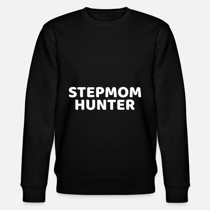 Stepmom Hunter Gift - Stanley/Stella CHANGER Unisex Organic Sweatshirt - black