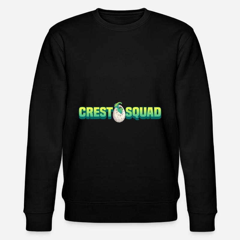 Dinosaur - Stanley/Stella CHANGER Unisex Organic Sweatshirt - black