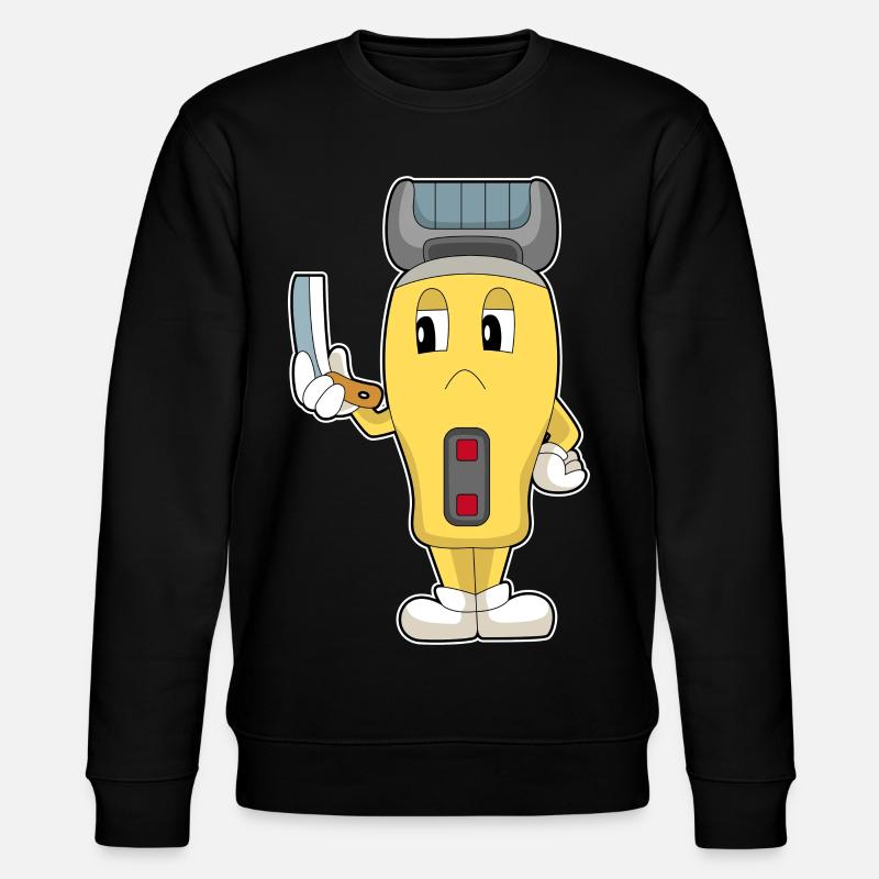 Rasoir Coiffeur Rasoir - Sweat bio CHANGER Stanley/Stella Unisexe - noir