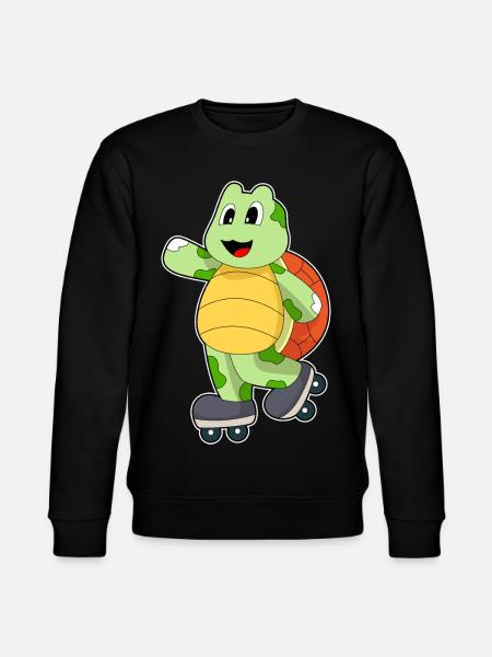 Schildkröte Inline skating Inline skates - Stanley/Stella Unisex Bio-Sweatshirt CHANGER - Schwarz