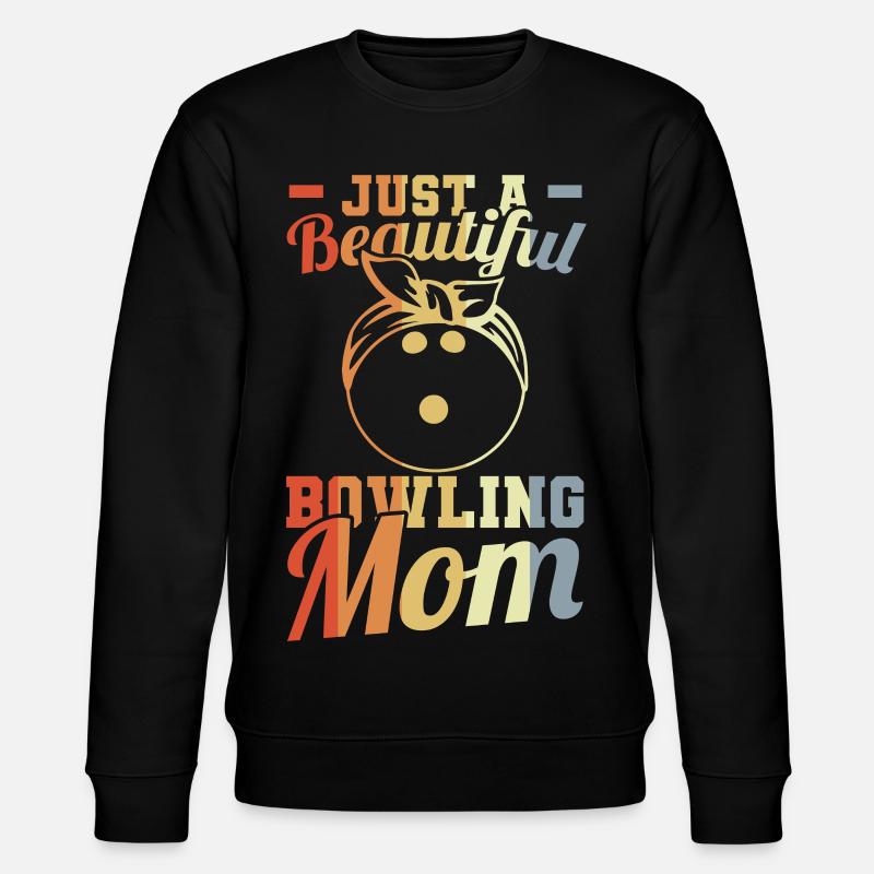 Maman Bowling - Sweat bio CHANGER Stanley/Stella Unisexe - noir