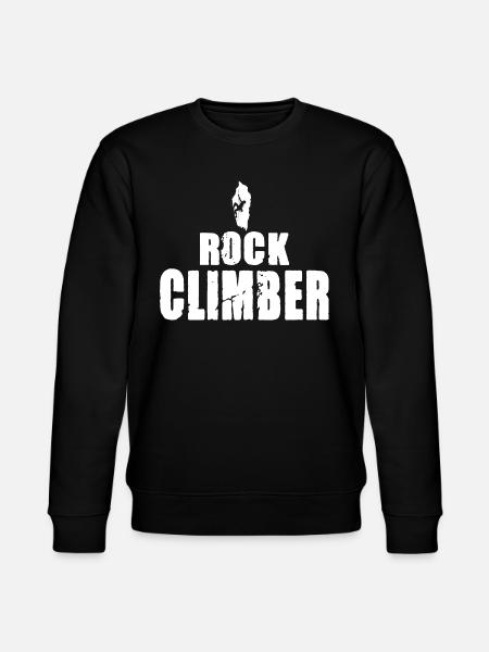 Rock Climber - Stanley/Stella Unisex Bio-Sweatshirt CHANGER  - Schwarz