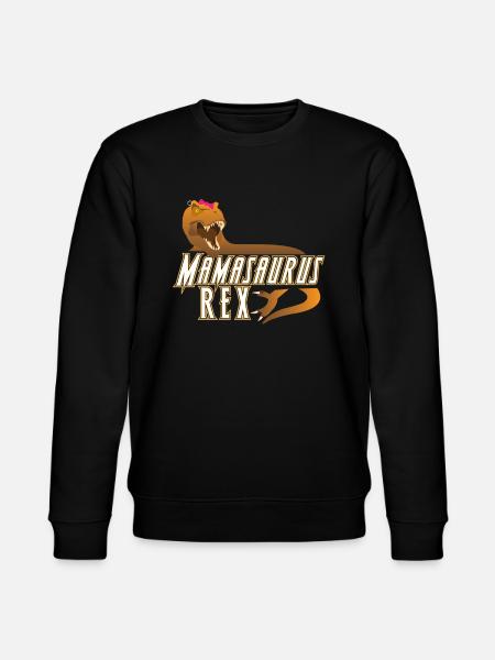 Mamasaurus Rex Mors Dag Moms Gave - Stanley/Stella økologisk unisex-sweatshirt CHANGER  - sort