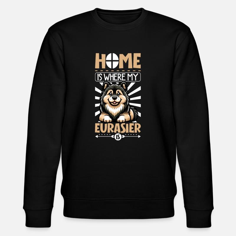 Home - Eurasier - Stanley/Stella CHANGER Unisex Organic Sweatshirt - black