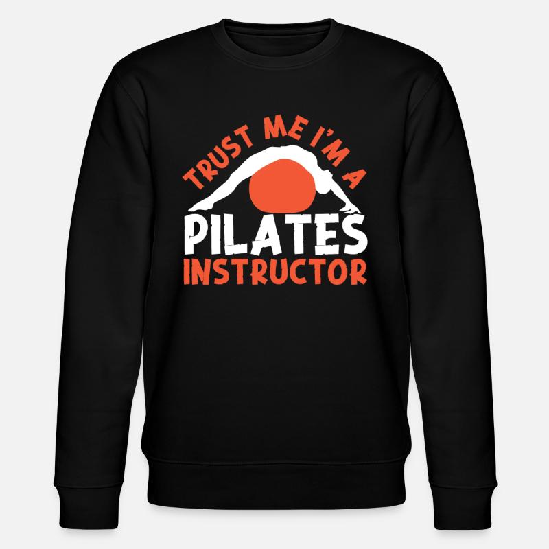 Pilates Instructor Teacher Trust - Stanley/Stella Unisex Bio-Sweatshirt CHANGER  - Schwarz