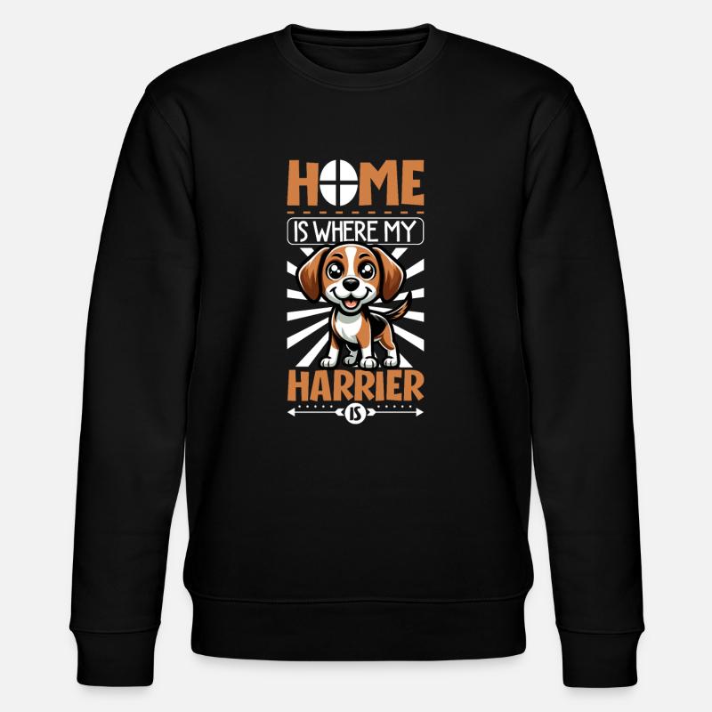 Home - Harrier - Stanley/Stella CHANGER Unisex Organic Sweatshirt - black