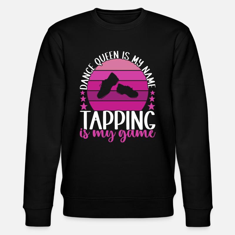Stepptanz Stepptänzer - Stanley/Stella Unisex Bio-Sweatshirt CHANGER  - Schwarz