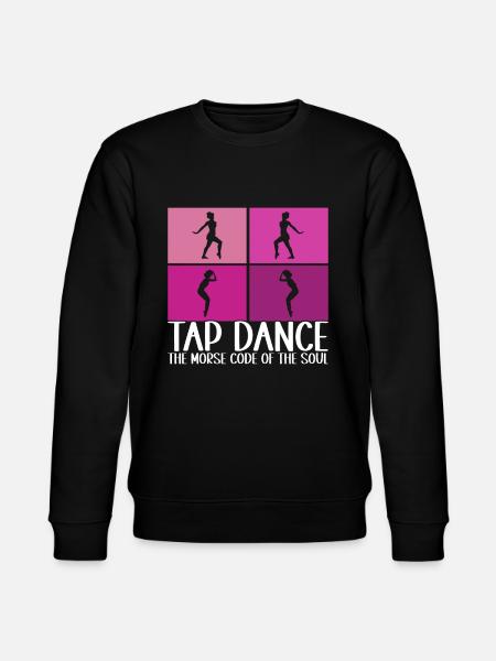 Stepptanz Stepptänzer - Stanley/Stella Unisex Bio-Sweatshirt CHANGER  - Schwarz