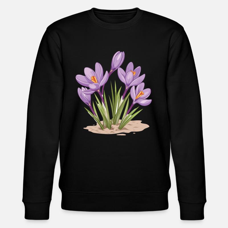 Easter Eostre Pagan Spring - Stanley/Stella CHANGER Unisex Organic Sweatshirt - black