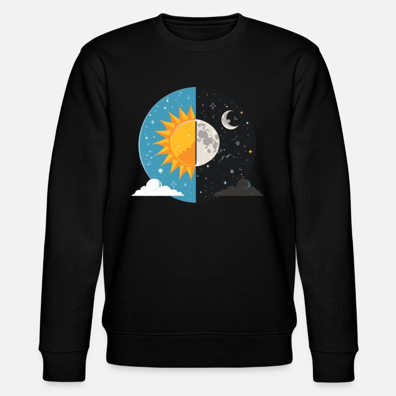 Easter Eostre Pagan Spring - Stanley/Stella CHANGER Unisex Organic Sweatshirt - black