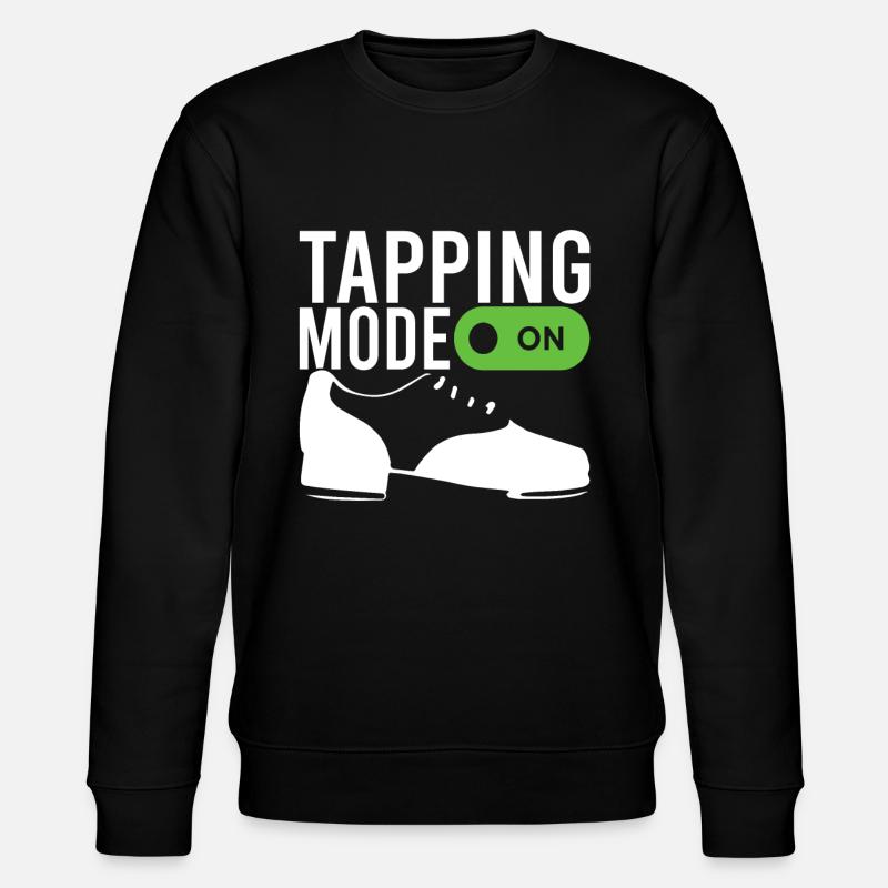 Tap Dance Tap Dancer - Stanley/Stella CHANGER Unisex Organic Sweatshirt - black