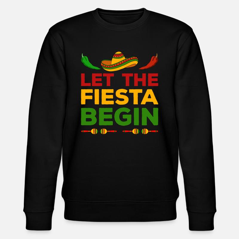 Cinco de Mayo - Stanley/Stella Unisex Bio-Sweatshirt CHANGER  - Schwarz