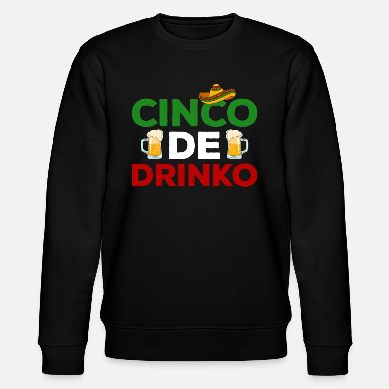 Cinco de Mayo - Stanley/Stella Unisex Bio-Sweatshirt CHANGER  - Schwarz