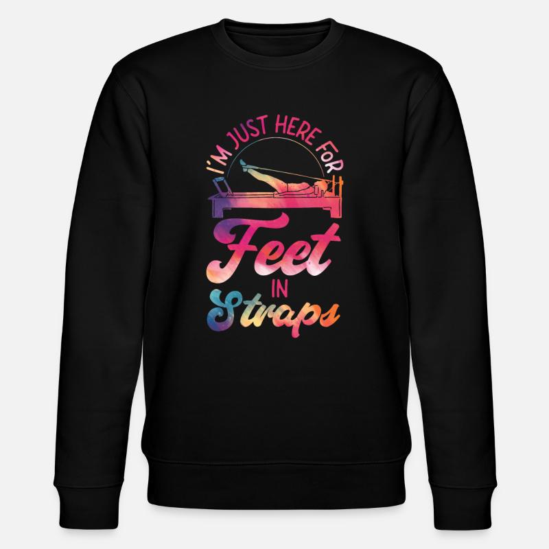 Pilates Instructor Teacher - Stanley/Stella CHANGER Unisex Organic Sweatshirt - black