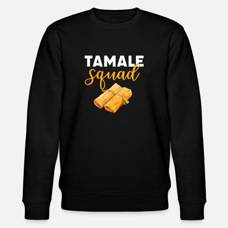 tamale mexican food - Stanley/Stella Unisex Bio-Sweatshirt CHANGER  - Schwarz