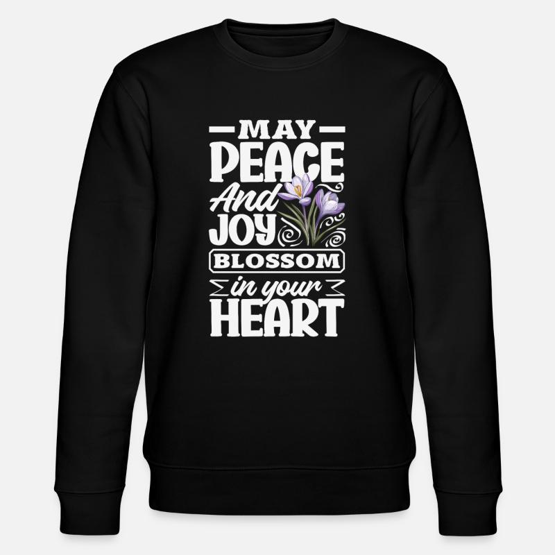 Easter Eostre Pagan Spring - Stanley/Stella CHANGER Unisex Organic Sweatshirt - black