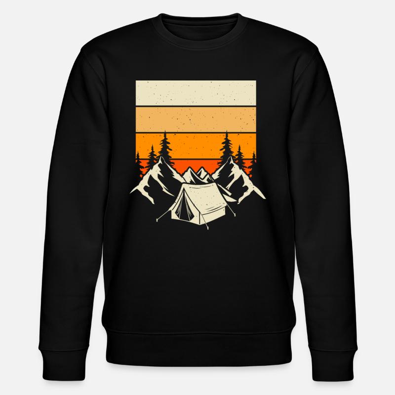 Tentes de camping - Sweat bio CHANGER Stanley/Stella Unisexe - noir