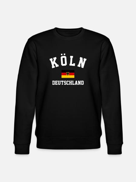 Cologne, Cologne, germany, Germany - Stanley/Stella CHANGER Unisex Organic Sweatshirt - black