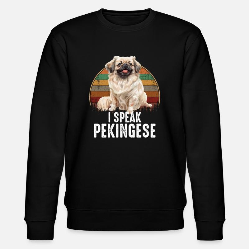Je parle pékinois - Sweat bio CHANGER Stanley/Stella Unisexe - noir