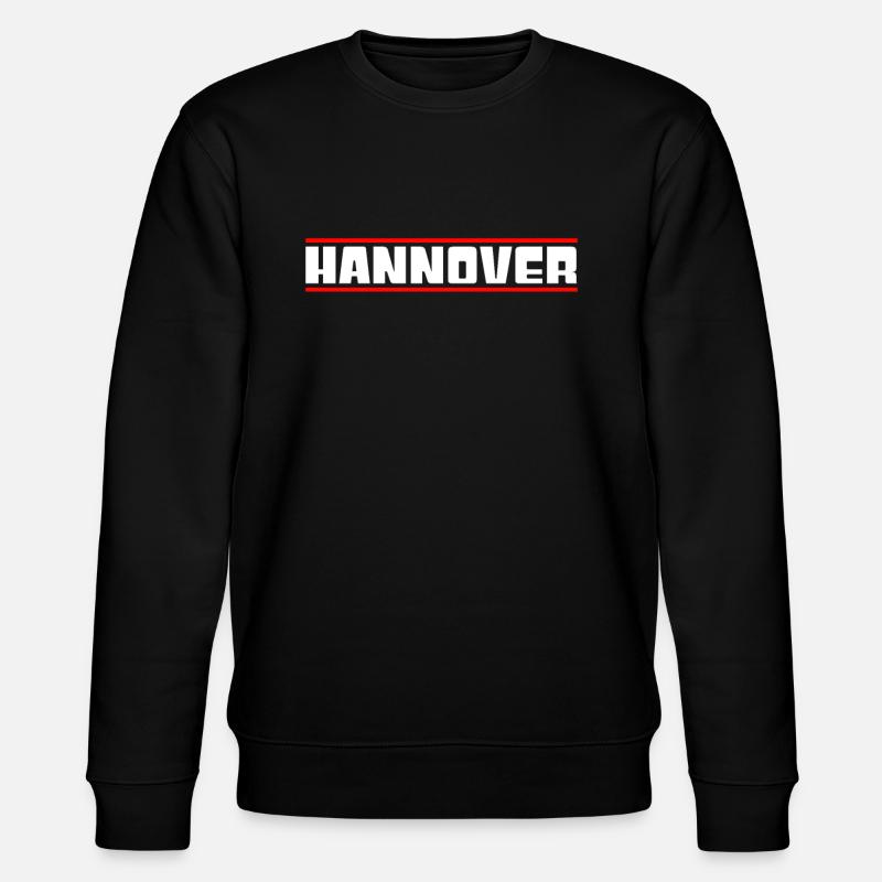Hannover - Stanley/Stella Unisex Bio-Sweatshirt CHANGER  - Schwarz