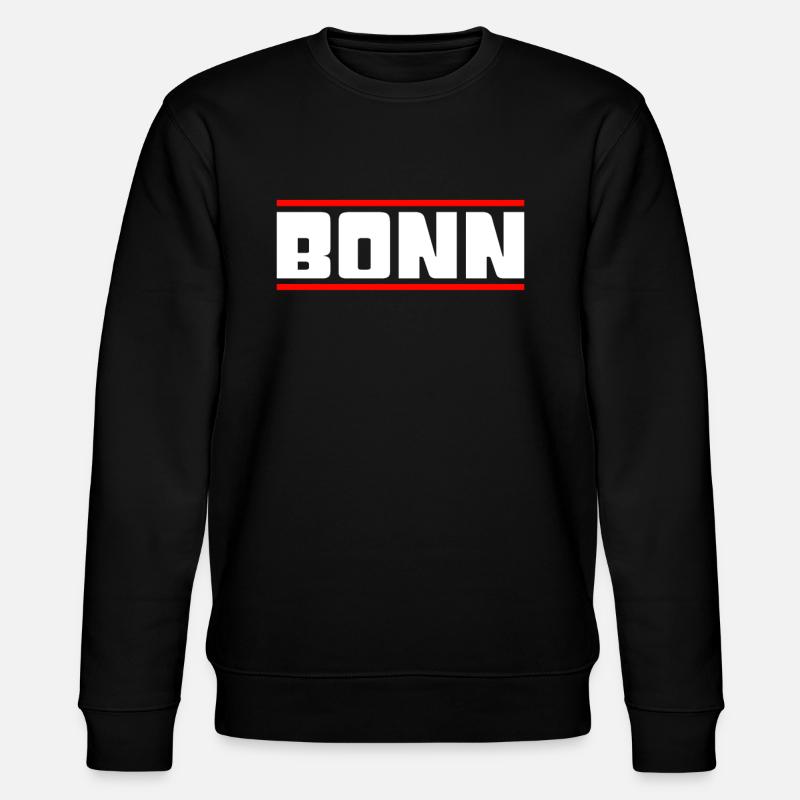 Bonn - Stanley/Stella Unisex Bio-Sweatshirt CHANGER  - Schwarz